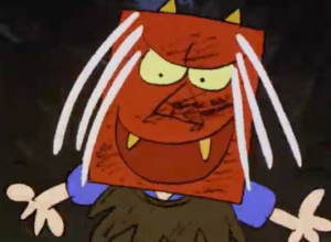 鬼の面