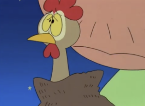 にわとりのお告げ